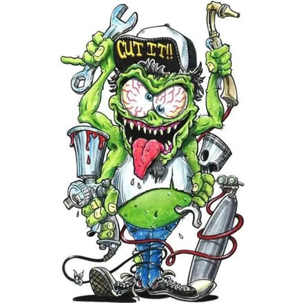 Stickers Lethal Threat Mechanic Monster