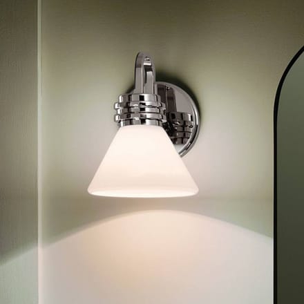 Kichler LED Wandlamp Farum | 1X E27 Max 3W | Polished Chrome