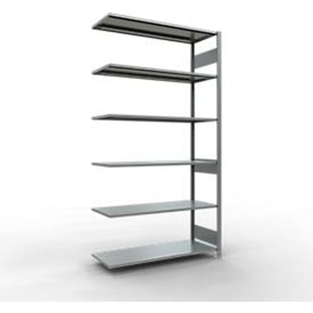 SCHULTE Lagertechnik - Stapelbare opzetstukken met lengtevergrendelingen - 2500x1300x500 mm, type 150 kg