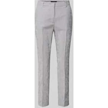 Slim fit stoffen broek met verkort model, model 'STARLET'