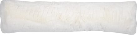 tochtkussen teddy glad gebroken wit 20x90cm