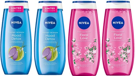 Nivea Douchegel - MIX - Mood Detox & Floral Love