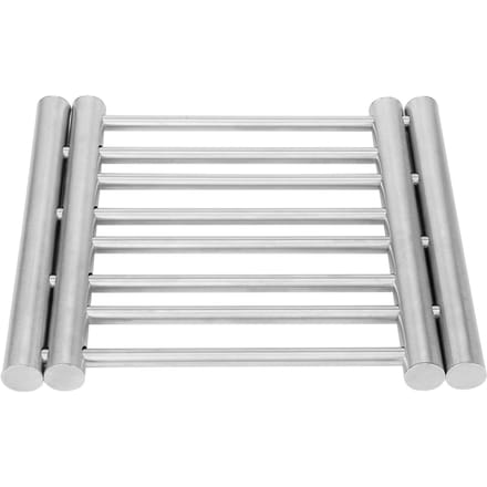 Roestvrij Staal Uitschuifbare Pannenonderzetter Isolatiematten Hittebestendige Placemat Keukengadget gray