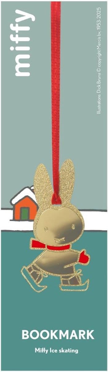 Nijntje schaats boekenlegger - Pluto Design