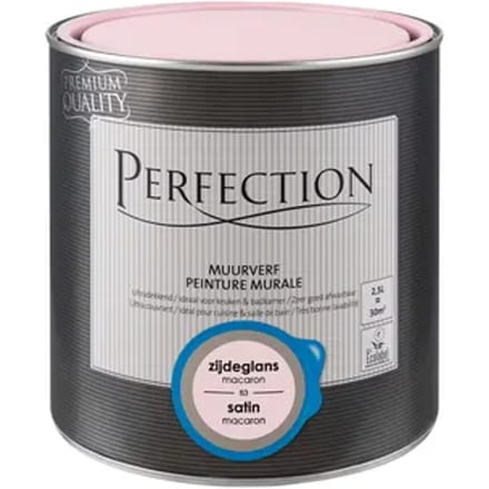 Perfection Ultradekkend Muurverf - Zijdeglans - Macaron - 2,5l