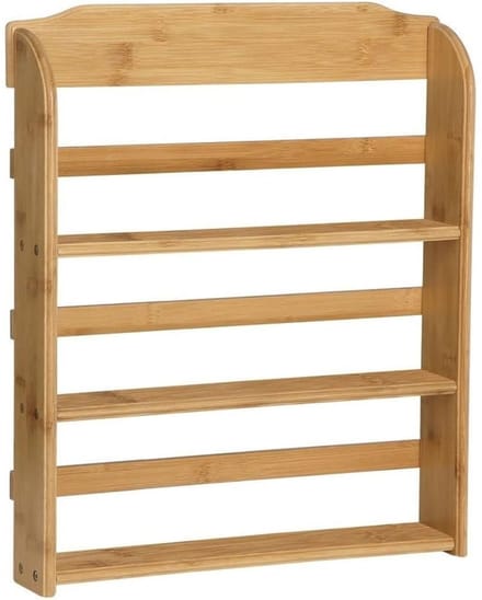 Kruidenrek Ophangbaar - Kruidenpotjes Lade Organizer - Kruidenrekken - Bruin
