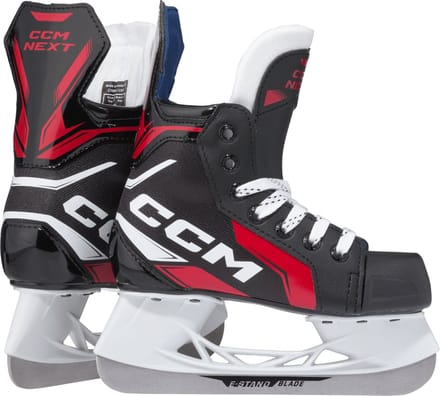 CCM - Next IJshockeyschaatsen - Kinderen - Zwart - Yt 7.0 (25 EU)