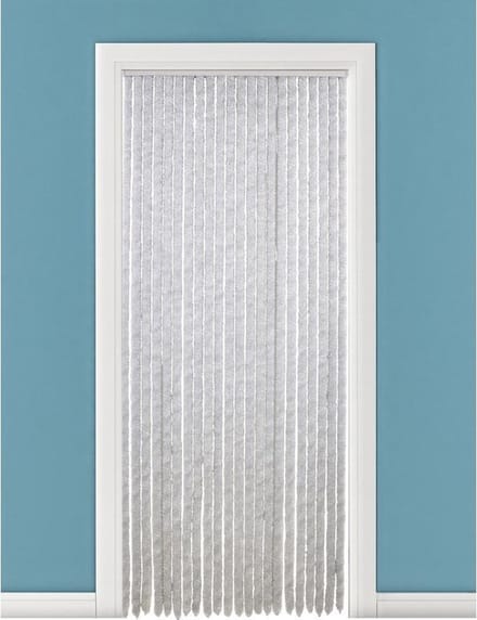 Deurgordijn floddergordijn grijs 90 x 200 cm