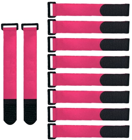 Dailygoods- Kabelbinders Herbruikbaar 20 Stuks - Verstelbaar - Nylon - Multifunctioneel - Antislip - 20 X 2 cm