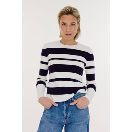 Josephine & Co Breanne Sweater Navy Maat: S | Sweaters Outlet | Dames | Blauw