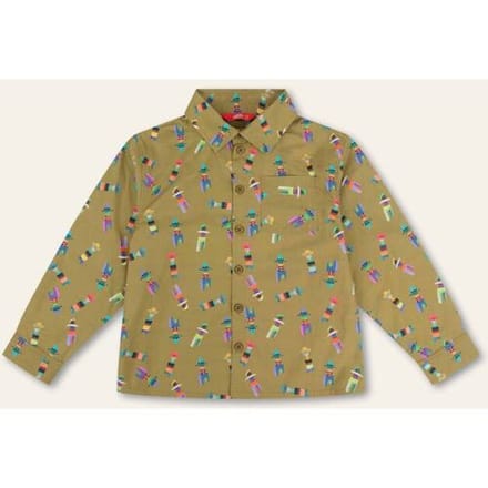 Oilily Bertus Blouse- maat104/4yr Plantation