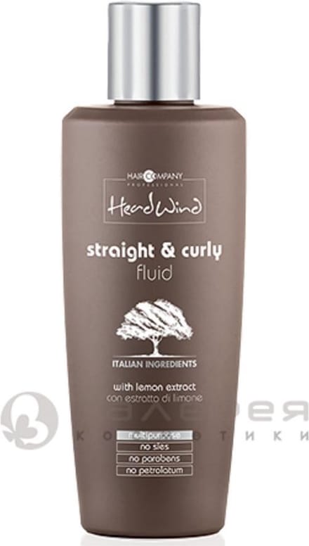 Hair Company Hoofd Wind Starght Curly