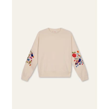 Oilily - Harper sweat l/s crew top - Wit - S