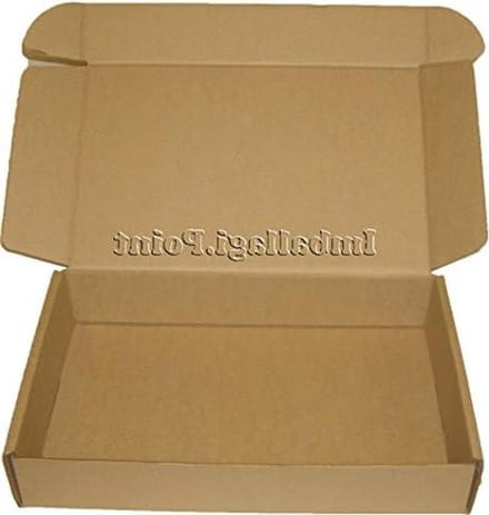 Kartonnen Verpakkingdozen - Opslagboxen - Verzending & Opslag - Robuuste Constructie - 26 x 26 x 5 cm - Wit