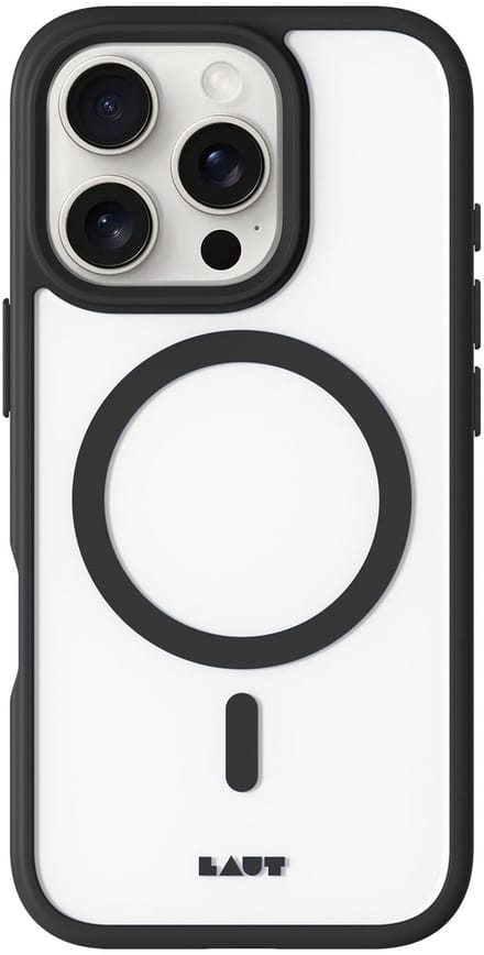 LAUT HUEX PROTECT Hoesje, Mat, Soft-Touch Afwerking, MagSafe® Compatibel, IMPKT Cell® Valbescherming, iPhone 16 Pro Max Cover
