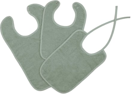 Slab badstof met strikjes 25x38 jade 12 stuks IDS.