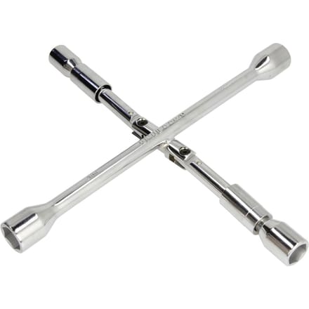Opvouwbare kruisringsleutel TOPTUL 17, 19, 21, 22 mm (Lengte: 400mm)