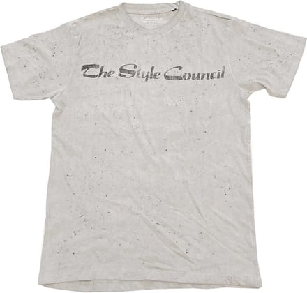 The Style Council - Logo Heren T-shirt - L - Grijs