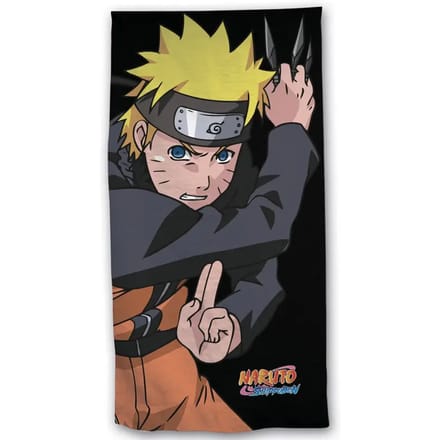 Katoenen strandlaken Educa Borras Naruto Shippuden