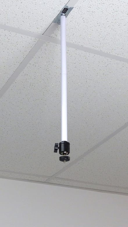 Pico Projector Beugel - Plafondhouder Mini - Beelden Projecteren - Verstelbare Ophanging - 9 of 17 Inch - Wit