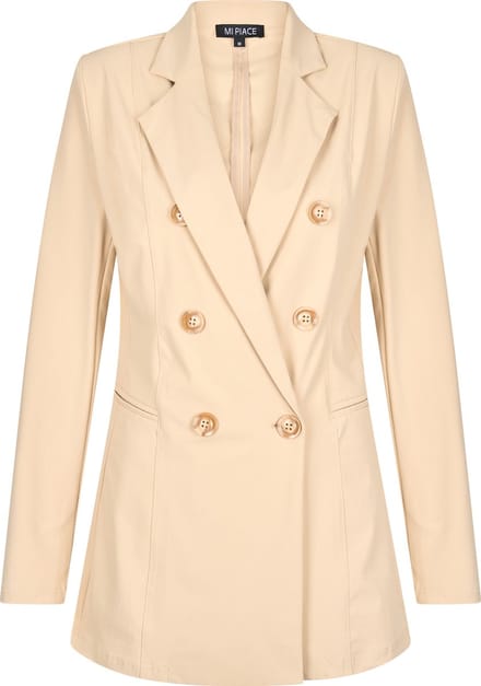 MI PIACE - Travel Mid Blazer Uni Sand 2237 - Maat : S