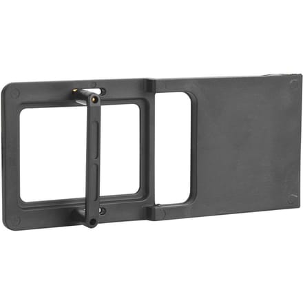 Handheld Gimbal Stabilisator Montageplaat Adapter voor Gopro Hero 6 5 4 3 3+ DJI OSMO Actiecamera black