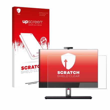 upscreen - Screenprotector voor Lenovo ThinkCentre M90a Gen 5 23,8" - Folie Beschermfolie transparant