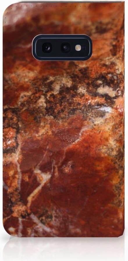 Samsung Galaxy S10e Standcase Marmer Bruin