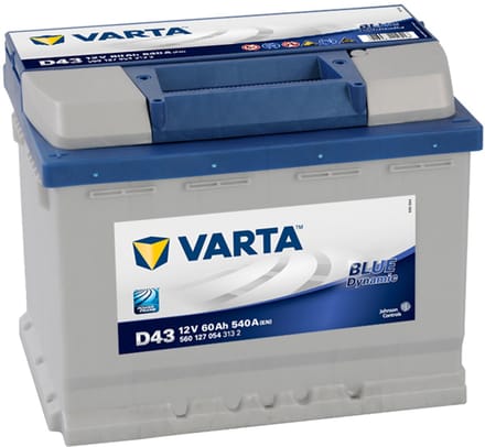 VARTA Blue Dynamic 12V 60Ah - Loodzuur - Startaccu - 560127054
