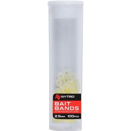 Nytro Latex Bait Bands (100 pcs) - Maat : 8.0mm