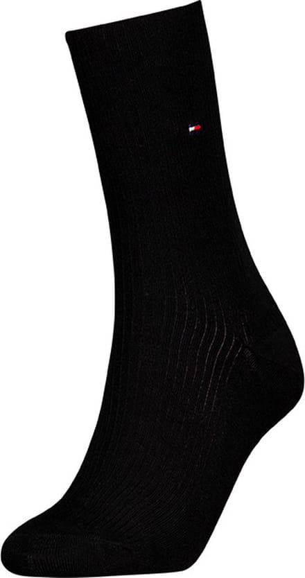 Tommy Hilfiger dames sokken premium refined zwart