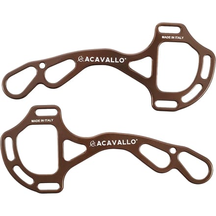 Aluminium bit voor paard Acavallo Alupro Hackamore