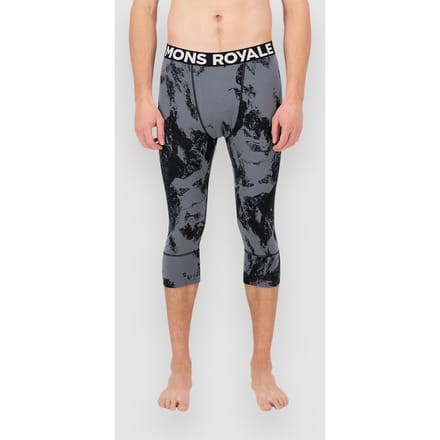Mons Royale Merino Cascade Flex 3/4 Legging Thermo Broek patroon