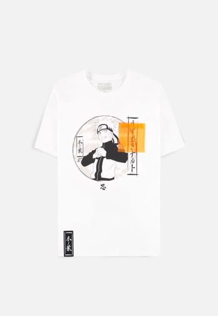 Naruto - Bosozuko Style Heren T-shirt - L - Wit