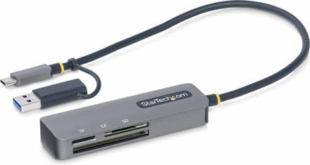 Kaartlezer Extern Startech FCREADMICRO3V2 Grijs