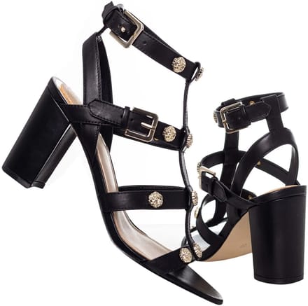 GUESS - maat 38 - Sandalen met hak - Zwart