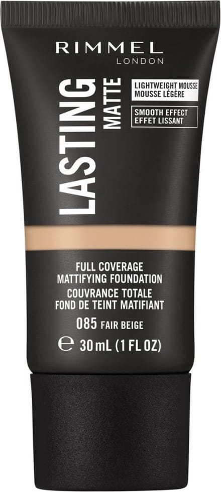 Rimmel London Lasting Matte Fair Beige 085 Foundation