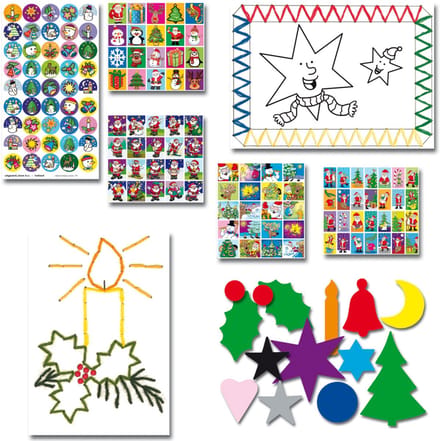 Stammetjes - Knutselset voor kinderen - Kerst - Compleet pakket