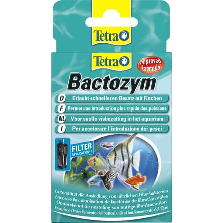 Tetra Aqua Bactozym - Waterverbeteraars - 10 stuks