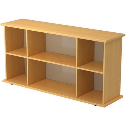 Sideboard TARA, B 1661 x D 448 x H 840 mm, beukenpatroon