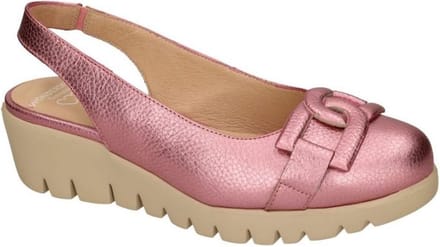 Wonders -Dames - roze donker - ballerina's & mocassins - maat 36