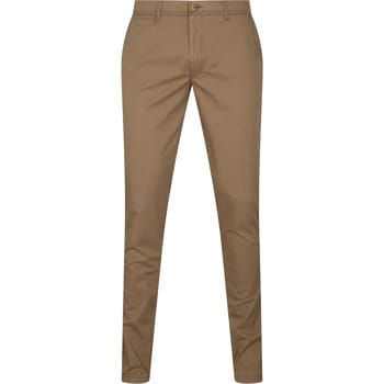 Suitable Plato Chino broek Khaki - Maat 94 - Heren - Mannen broeken