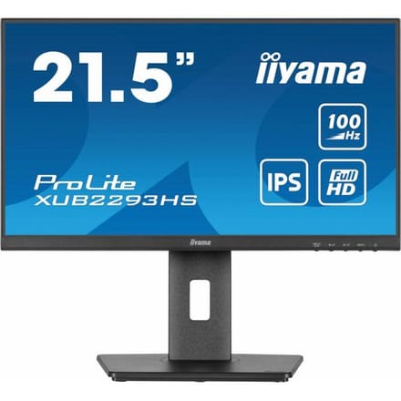 21" iiyama ProLite XUB2293HS-B6 - 1920x1080 (FHD) - 100Hz - IPS