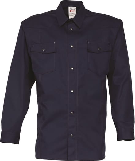 HAVEP Werkhemd lange mouwen Basic 1655 - Marine - L