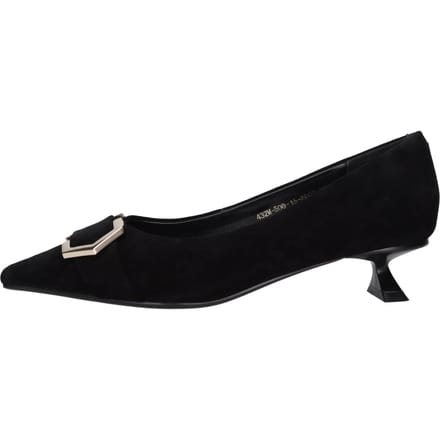 Emanuelle Vee zwarte hakken schoenen