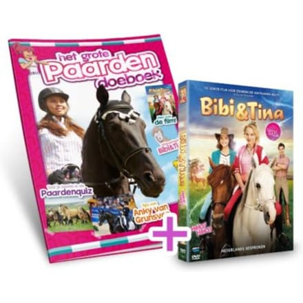 Paardendoeboek + Dvd Bibi En Tina Bioscoopfilm