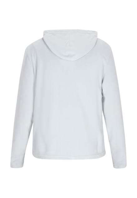 Mo Fleece jas Heren Bleek turkoois