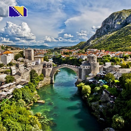 InternationalSIM Data Simkaart Bosnië - 10 GB - 30 dagen