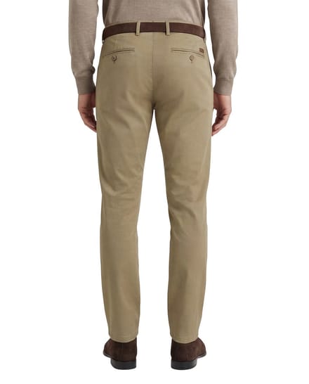 Meyer NewYork pantalon katoen bruin normale fit