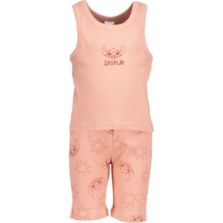 Lilo & Stitch Kledingset top en short - Oranje Oranje 122/128